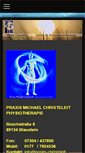 Mobile Screenshot of praxis-christeleit-blaustein.de